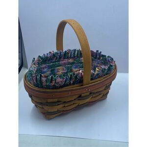Longaberger  Easter Basket 1997, Protector, Liner,